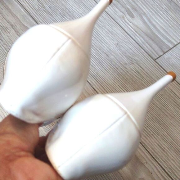 (75-3733) Coutgo Women's Removable Rhinestone Strap Pointed Toe Sz 6.5 - Picture 10 of 10